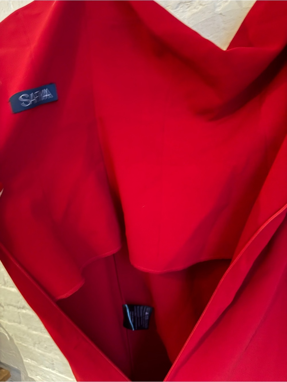Safiyaa Red Gown as seen on EmRata - Picture 6 of 7